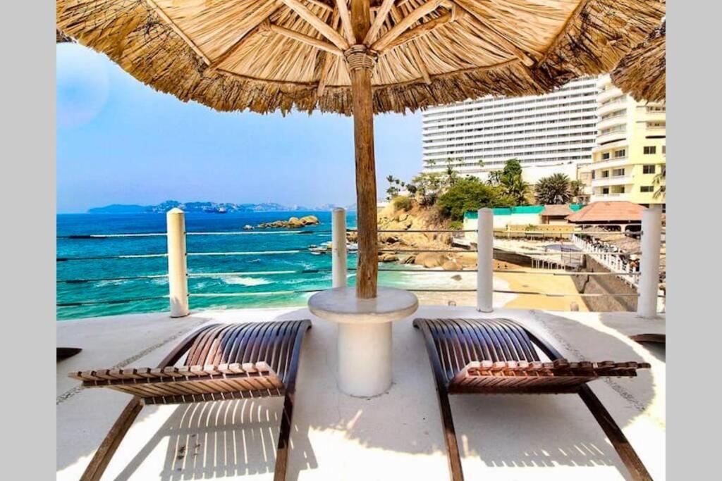 Suite Frente Al Mar En El Corazon De Akapulko Dış mekan fotoğraf
